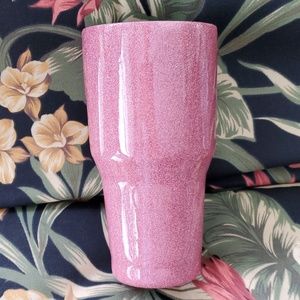 Rose Gold Glitter Tumbler